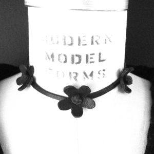 leather choker